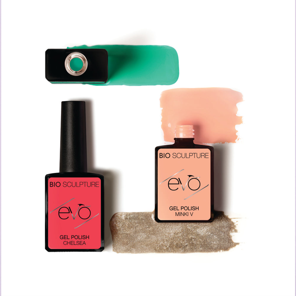 STEP-BY-STEP PAINT YOUR NAILS WITH EVO GEL POLISH SYSTEM - GLUELESS TIP APPLICATION