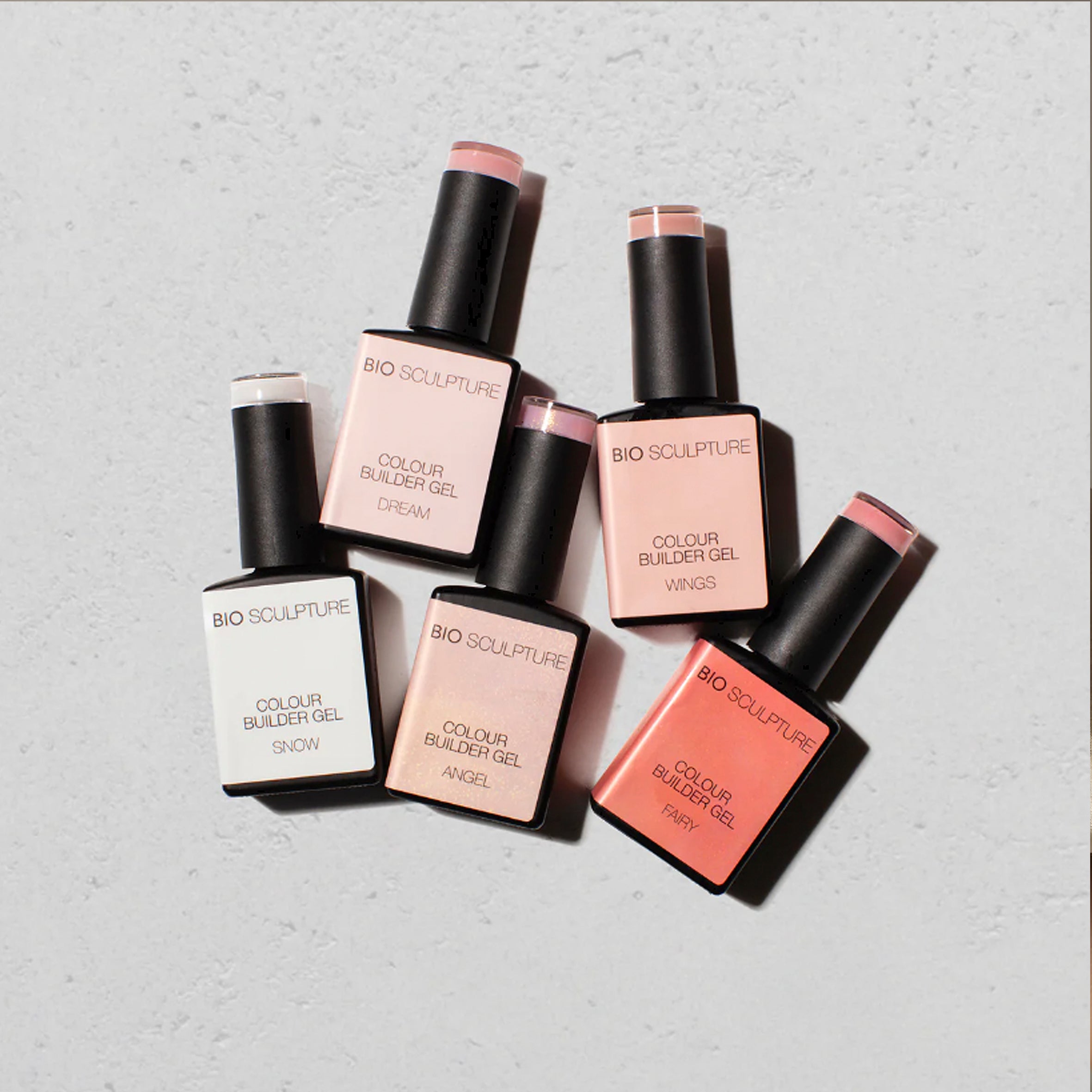 COLOUR BUILDER GEL - PIROUETTE: 5 COLOURS Pirouette
