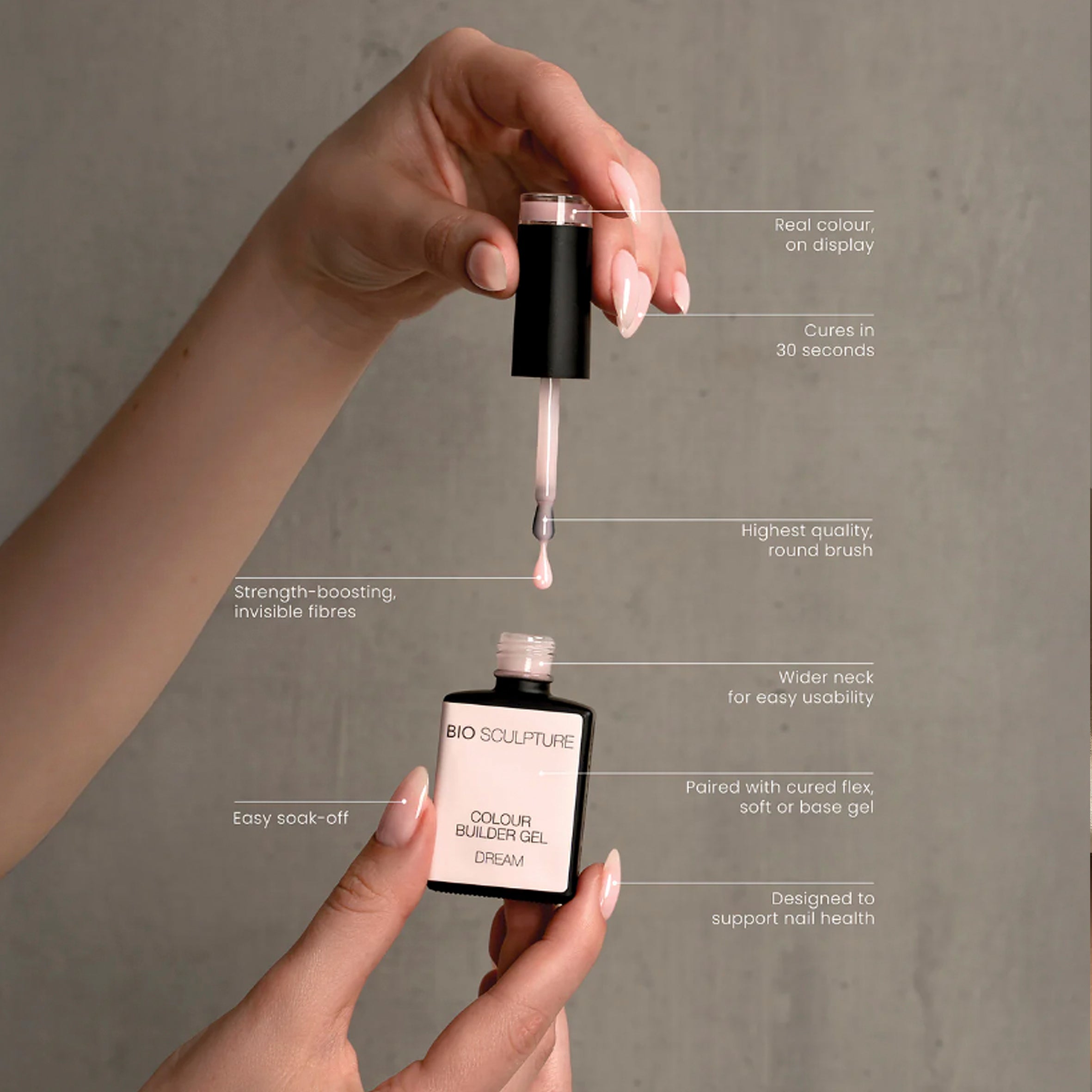 COLOUR BUILDER GEL - PIROUETTE: 5 COLOURS Pirouette