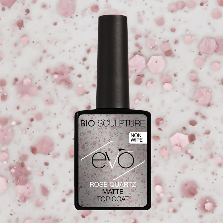 ROSE QUARTZ MATTE TOP COAT ( NON-WIPE ) - EVO