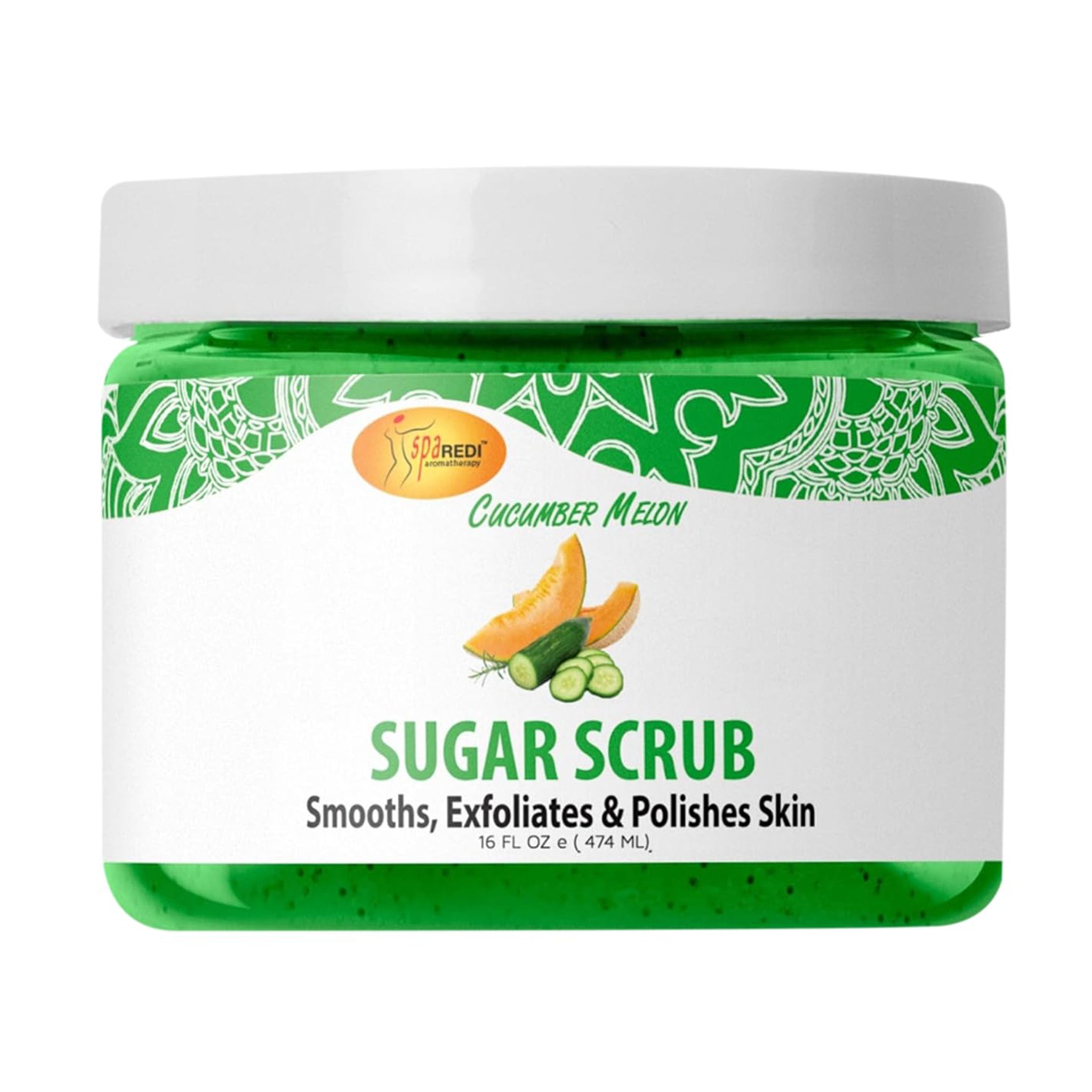 CUCUMBER MELON SUGAR SCRUB - SPA REDI