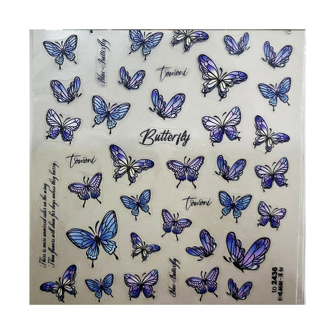 BUTTERFLY STICKERS