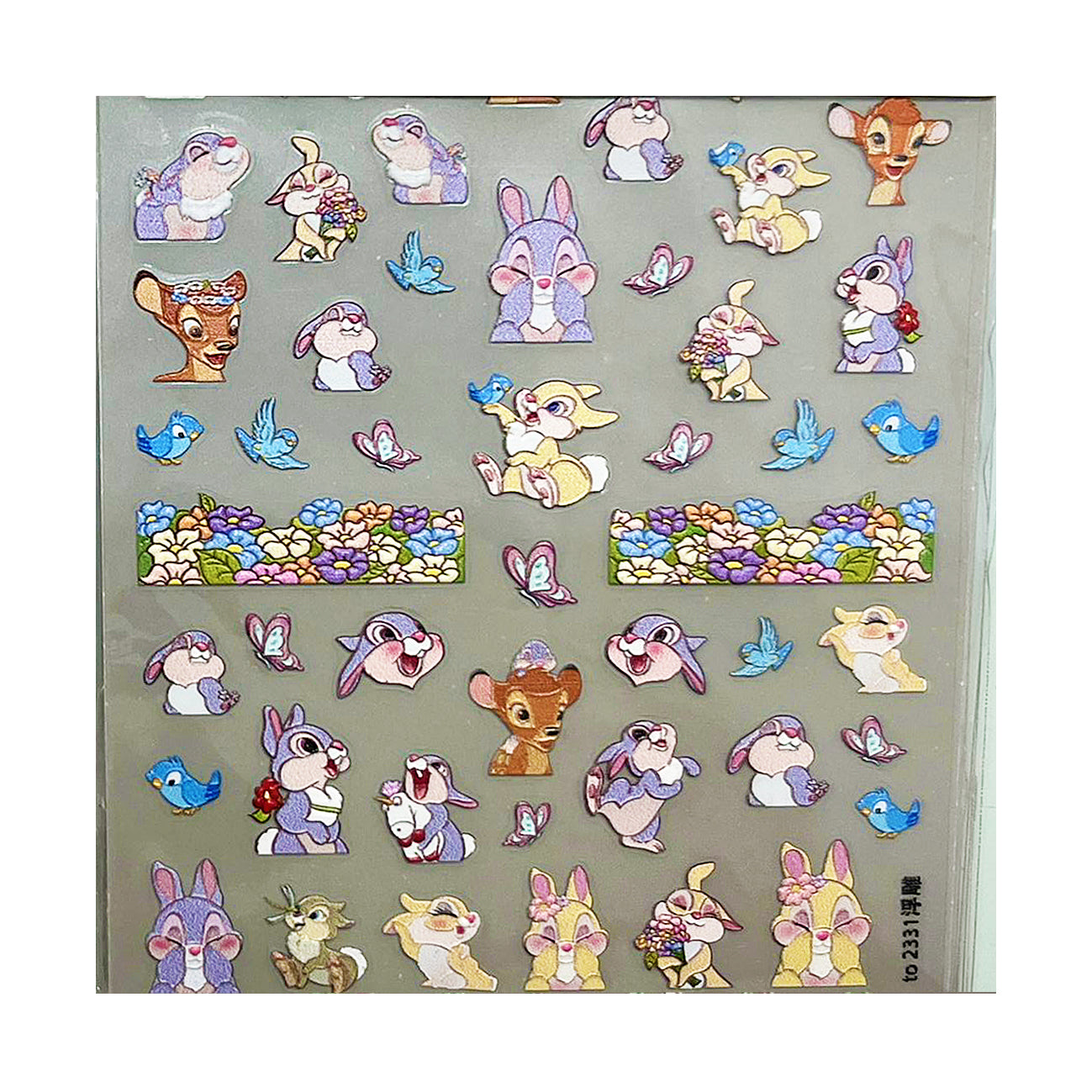 BUNNY CARTOON STICKERS