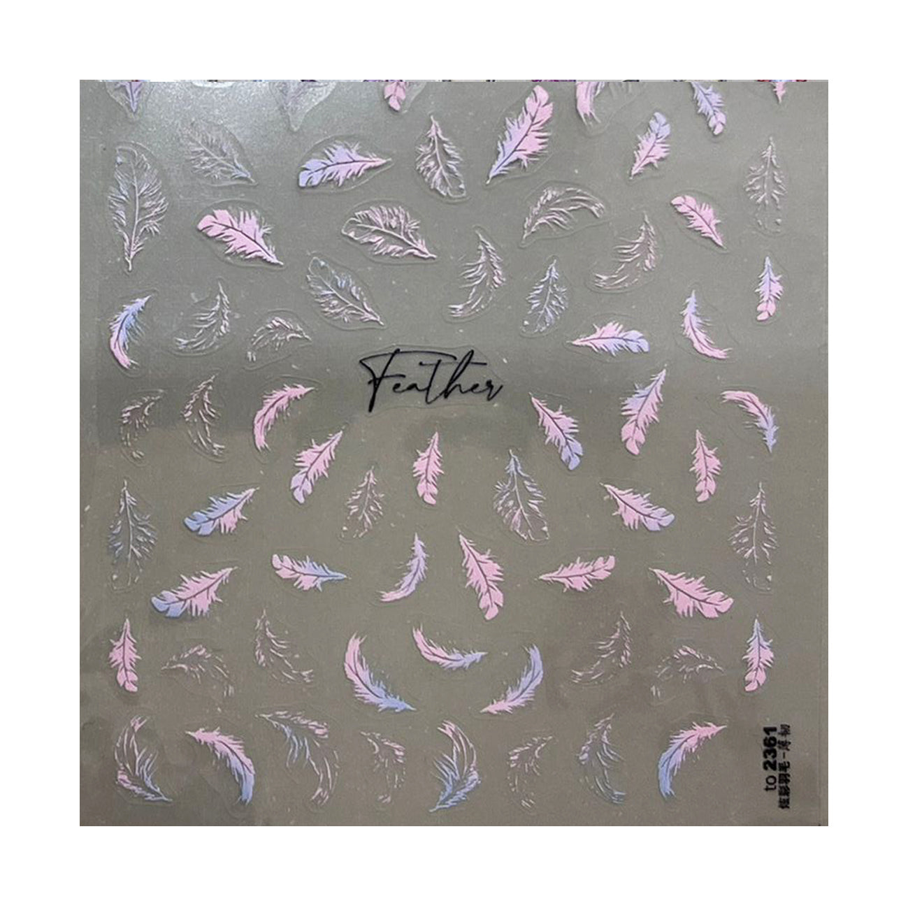 FEATHER STICKERS