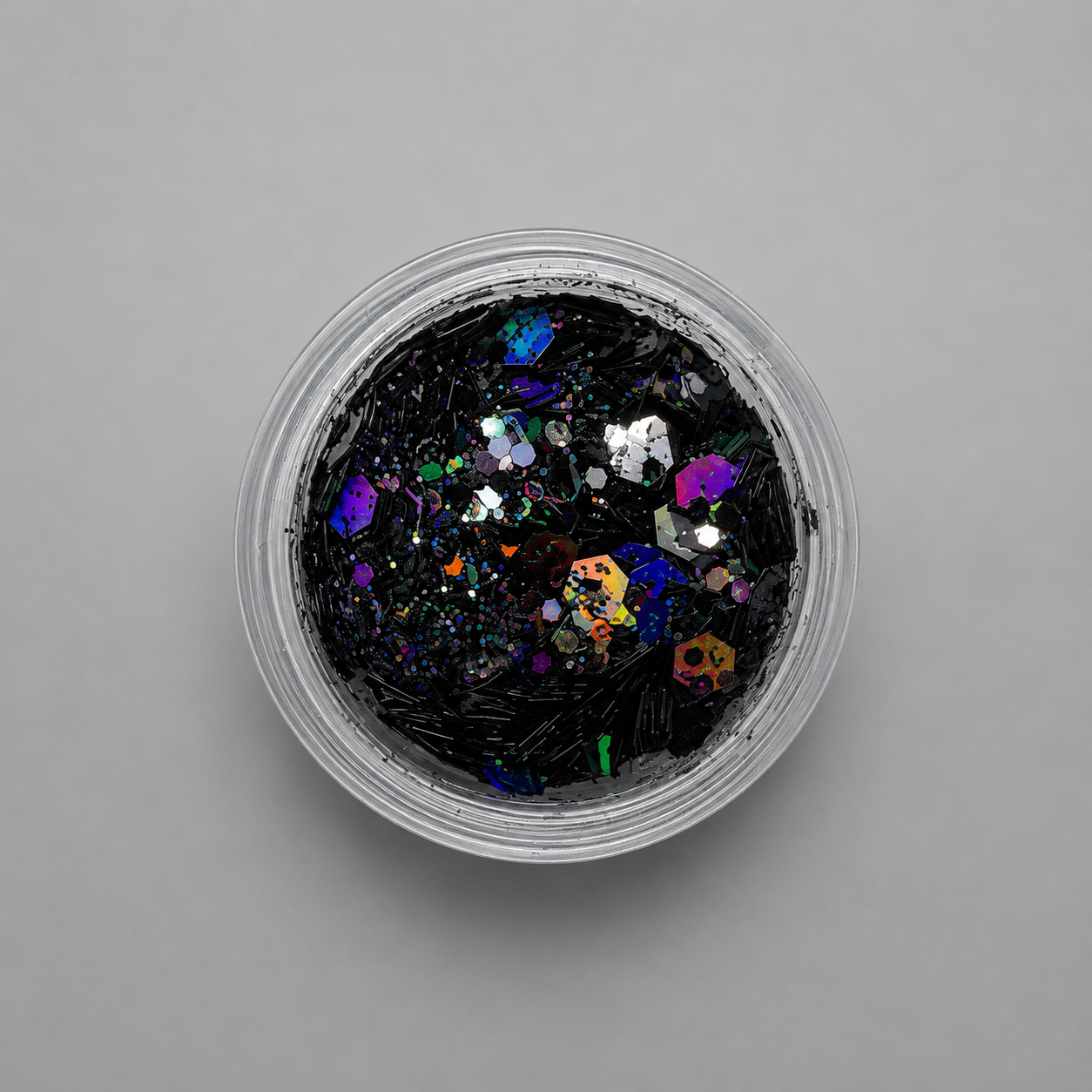 Midnight Holographic Nail Glitter Mix