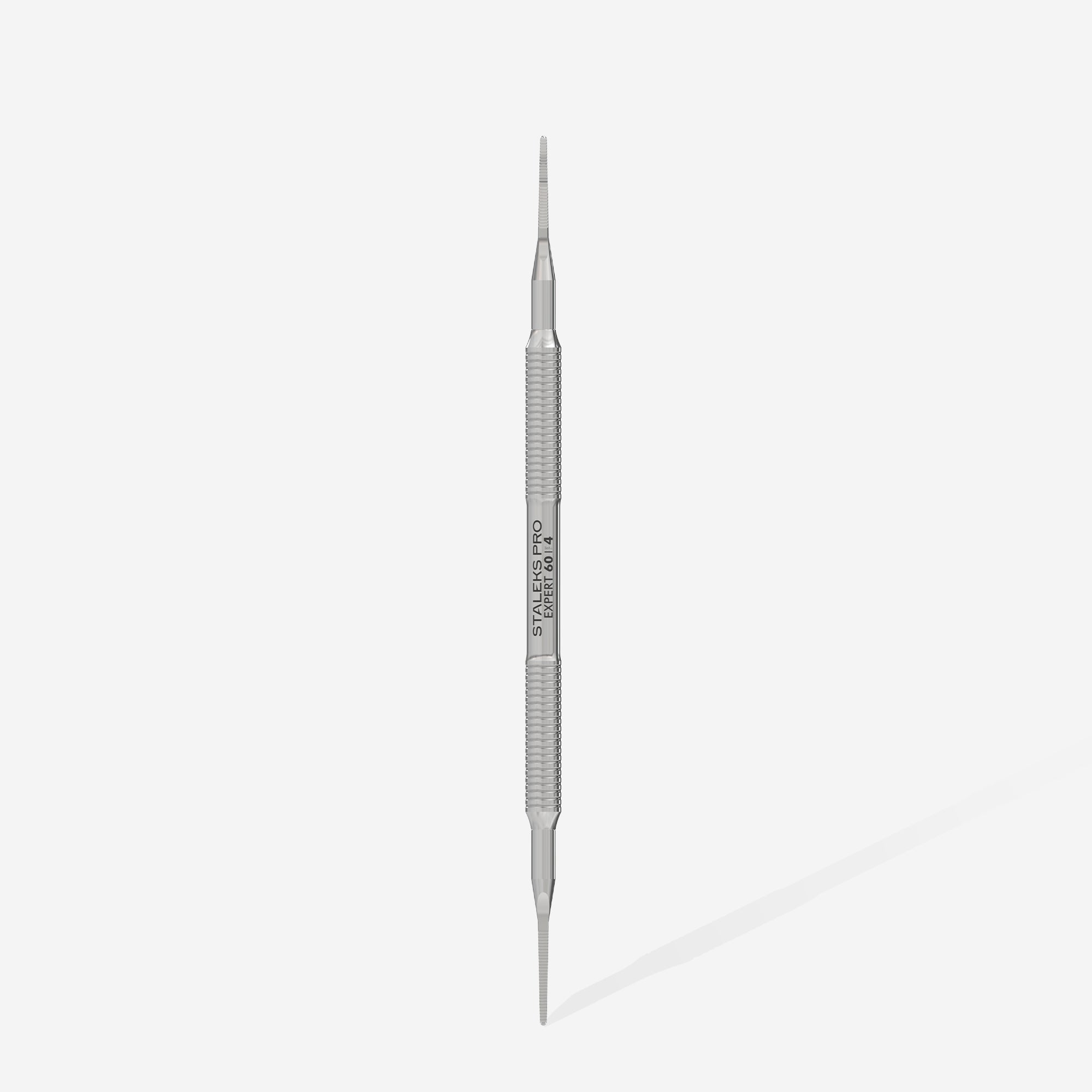 PEDICURE TOENAIL FILE EXPERT 60 TYPE 4 (straight narrow nail file and narrow file with a bent end)