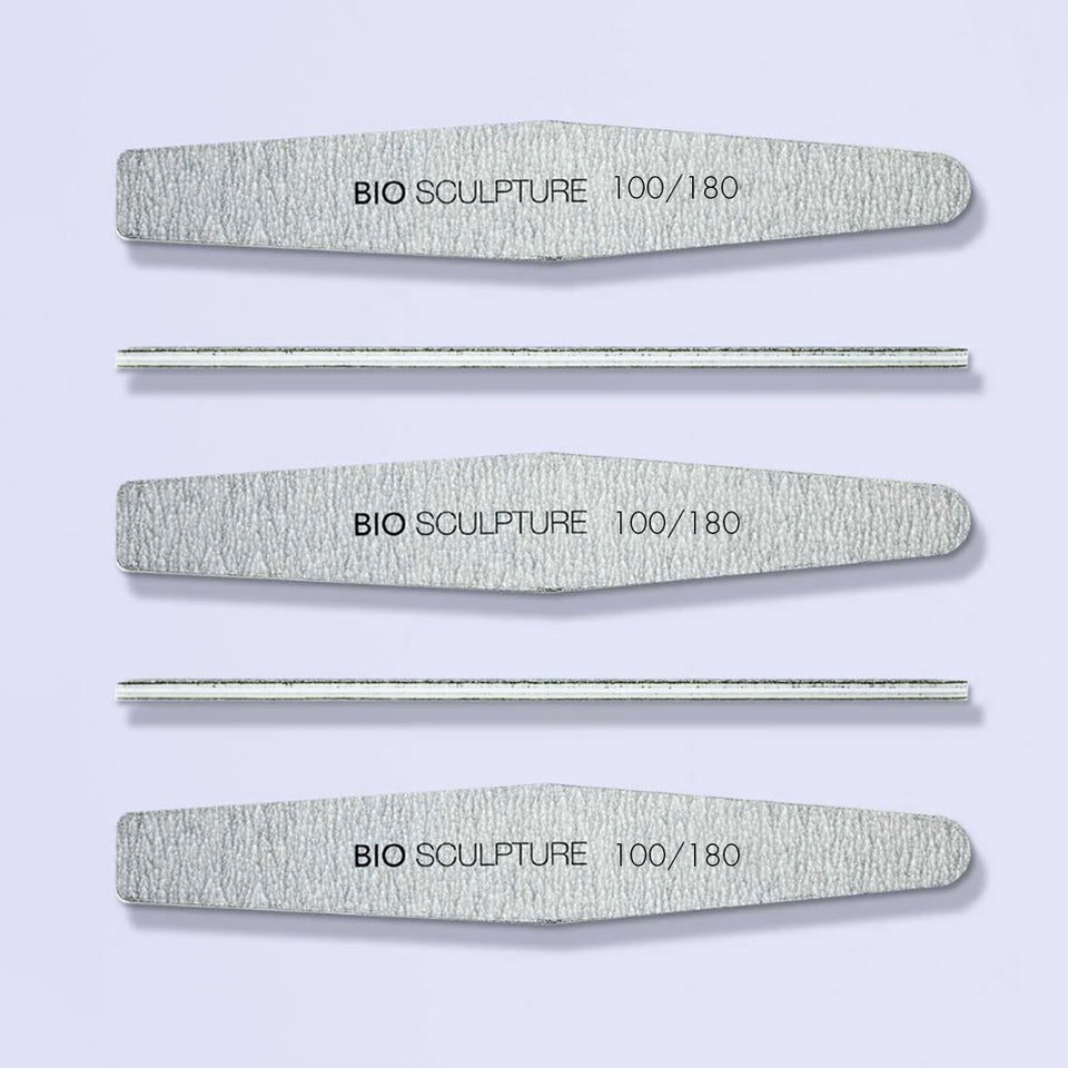 TRAPEZE FILE GREY 100/180